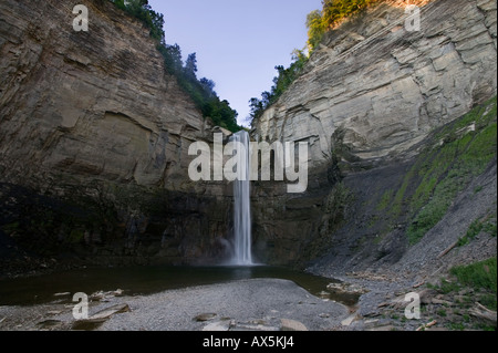 Taughannock fällt Trumansburg New York in der Nähe von Ithaca auf See Cayuga Finger Lakes Region Stockfoto