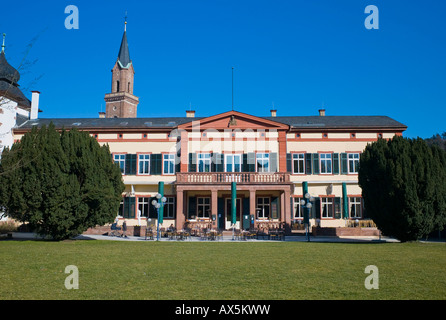 Weinheimer Schloss, ehemalige Burg der Fürsten von der Kurpfalz (Kurpfalz) dient derzeit als das Rathaus in Wein Stockfoto