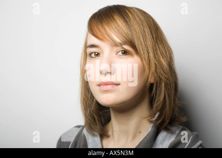 Porträt einer jungen Frau Stockfoto