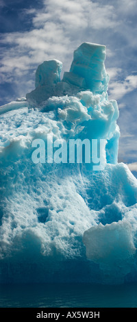 Eisberg Detail, Igaliko in der Nähe von Narsaq, Südgrönland, Nordatlantik Stockfoto