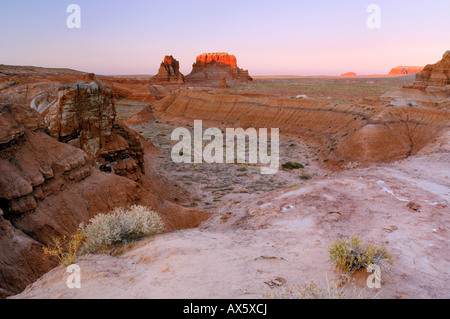 Sandstein-Formationen, Goblin Valley State Park, Utah, USA Stockfoto