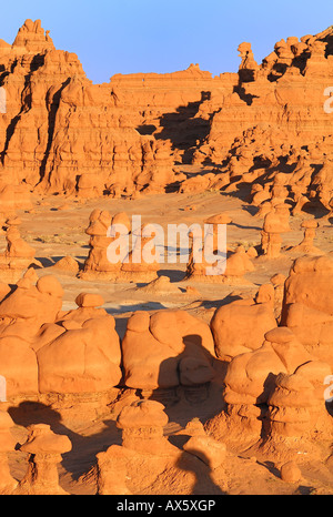 Sandstein-Formationen, Goblin Valley State Park, Utah, USA Stockfoto