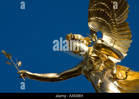 Friedensengel (Freiheit Angel), Stadtteil Bogenhausen, München, Bayern, Deutschland, Europa Stockfoto