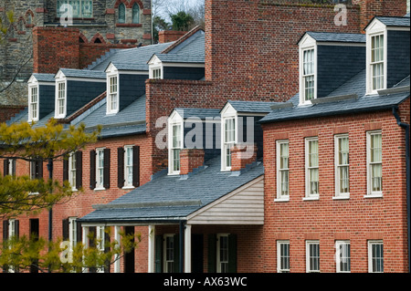 Gemauerte Gebäude Harpers Ferry, West Virginia Stockfoto