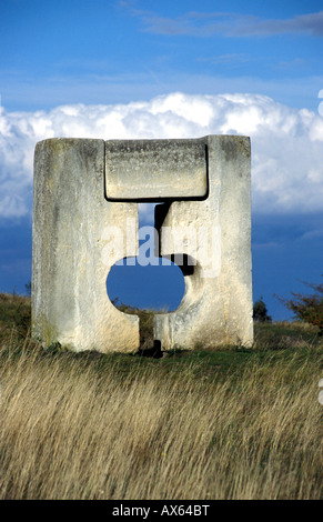 Skulptur in der römischen Steinbruch St.Margarethen Stockfoto