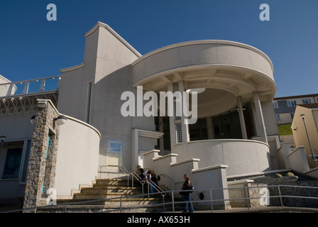 Außenseite des Tate Modern St Ives in Cornwall England UK Stockfoto