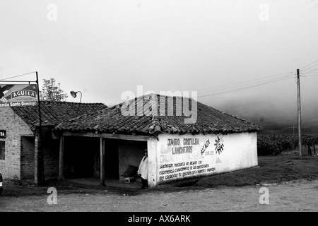 Armenhaus in der Conutryside, Paipa, Boyacá, Kolumbien, Südamerika Stockfoto