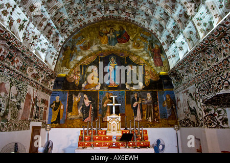 Cheriapally oder orthodoxe Kirche St. Maria in Kottayam, Indien Stockfoto