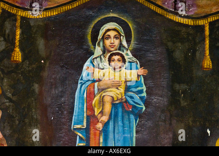 Cheriapally oder orthodoxe Kirche St. Maria in Kottayam, Indien Stockfoto