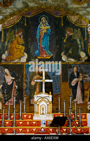 Cheriapally oder orthodoxe Kirche St. Maria in Kottayam, Indien Stockfoto