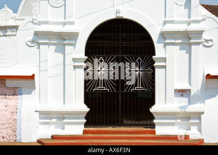 Cheriapally oder orthodoxe Kirche St. Maria in Kottayam, Indien Stockfoto