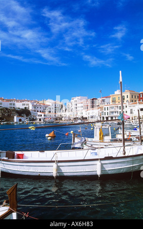 Cales Fonts Marina, Menorca Balearen. Spanien. Stockfoto