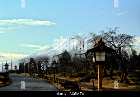 Am frühen Morgen Mount Fuji Honshu, Japan Stockfoto
