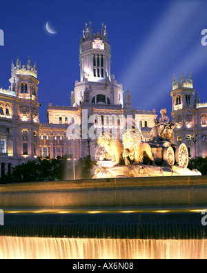 ES - MADRID: Plaza de Cibeles Stockfoto