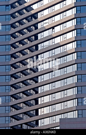 Hochhaus abstrakt Tel Aviv Israel Stockfoto