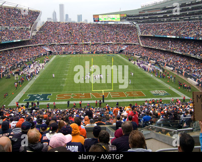 Die National Football League Chicago Bears V Minnesota Vikings, Soldier Field, Chicago, Illinois, USA. Stockfoto