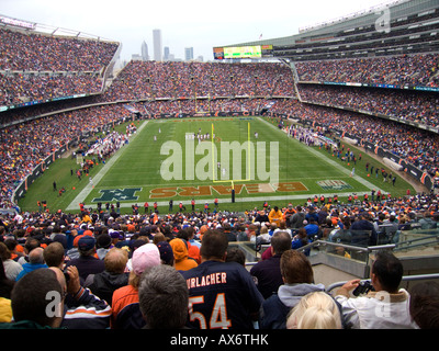 Die National Football League Chicago Bears V Minnesota Vikings, Soldier Field, Chicago, Illinois, USA. Stockfoto