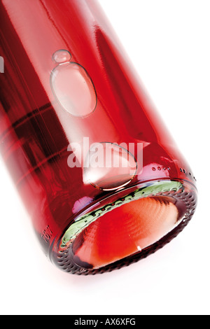 Weinflasche, close-up Stockfoto