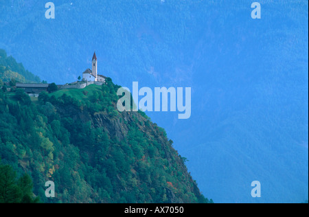 Dorf St. Katharinaberg Schnalstal (Schnalstal) Trentino Alto Adige Italien Oktober 2002 Stockfoto