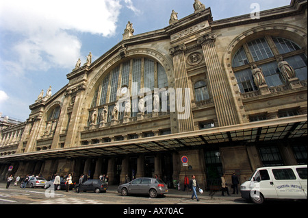 Bahnhof Gare du Nord in Paris Frankreich Stockfoto