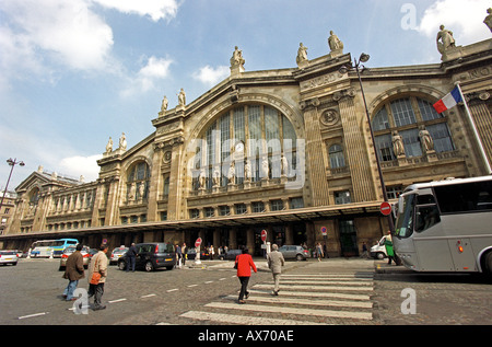 Bahnhof Gare du Nord in Paris Frankreich Stockfoto