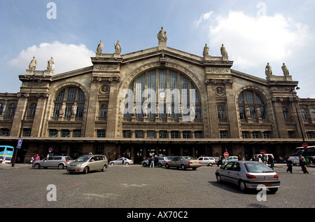 Bahnhof Gare du Nord in Paris Frankreich Stockfoto