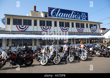 Claudios Restaurant in Greenport Long Island New York USA Stockfoto