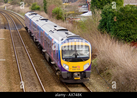 Eine erste North Western Trans Pennine express Diesel-Zug. Stockfoto