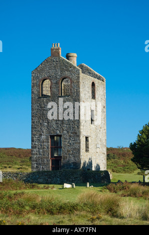 Einem ehemaligen Maschinenhaus Süd Phoenix mir, jetzt die Schergen Heritage Centre, Schergen, Bodmin Moor. Stockfoto