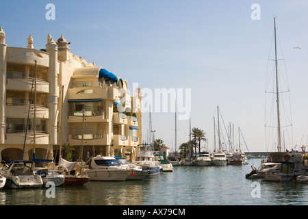 Puerto Marina Benalmadena Costa Costa del Sol Malaga Provinz Spanien Stockfoto