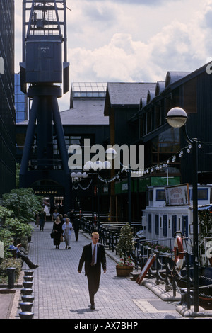 MILLWALL DOCK LONDON DOCKLANDS ENGLAND UK Stockfoto