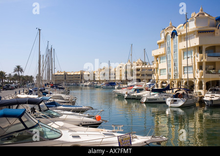 Puerto Marina Benalmadena Costa Costa del Sol Malaga Provinz Spanien Stockfoto