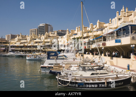 Puerto Marina Benalmadena Costa Costa del Sol Malaga Provinz Spanien Stockfoto