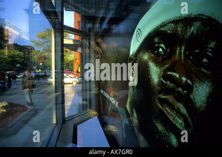 Shoppingmile Newbury Street, Boston, Massachusetts, United States, USA Stockfoto