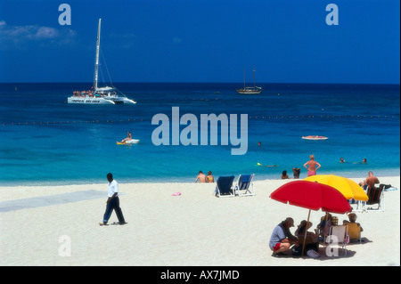 Ärzte Cave Beach, Montego Bay, Jamaika-Karibik Stockfoto