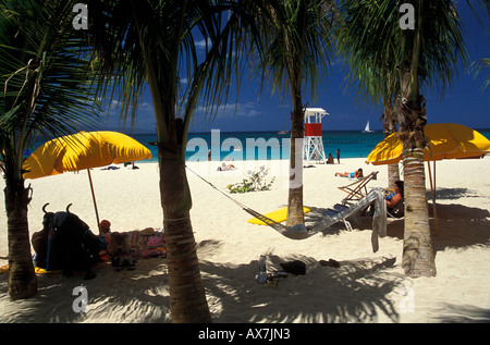 Ärzte Cave Beach, Montego Bay, Jamaika-Karibik Stockfoto