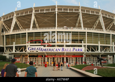 Great American Ball Park Cincinnati Ohio Cincinnati Reds Baseball Team Heimstadion Stockfoto