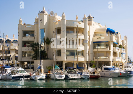 Puerto Marina Benalmadena Costa Costa del Sol Malaga Provinz Spanien Stockfoto