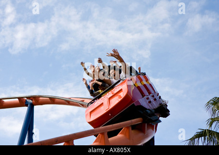 Scorpion Achterbahn zu Busch Gardens Tampa Florida USA Fl U S Stockfoto