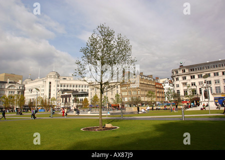 UK-Manchester Piccadilly Gardens Stockfoto