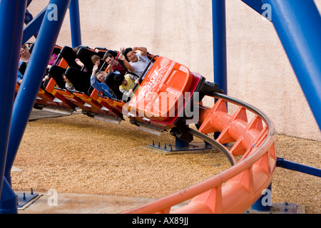 Scorpion Achterbahn zu Busch Gardens Tampa Florida USA Fl U S Stockfoto