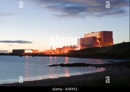 Torness Nuclear Power Station, in der Nähe von Dunbar, East Lothian, Scotland Stockfoto