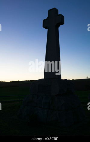 Denkmal für die Schlacht von Flodden Feld, in der Nähe von Branxton, Northumberland, England Stockfoto