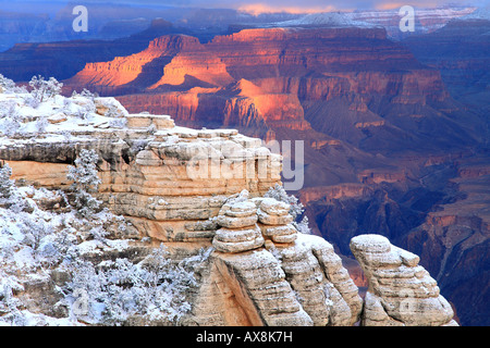 Grand Canyon Mathers Point South Rim Stockfoto