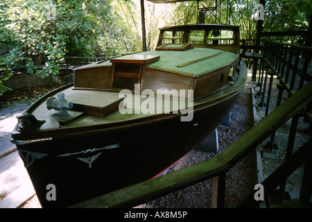 Havanna Kuba Hemingway Boot der Pilar auf dem Display an seine frühere Heimat in Finca Vigia Stockfoto