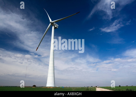 Wind Turbine, Albacete, Kastilien-La Mancha, Spanien Stockfoto