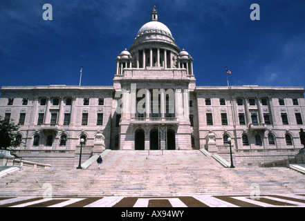 State Capitol Gebäude in Providence Rhode Island USA Stockfoto