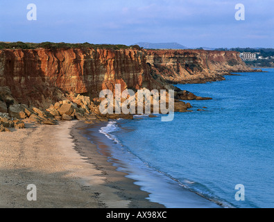 Playa, Cala del Aceite, B. Conil, Costa De La Luz Andalusien, Spanien Stockfoto