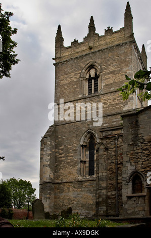 Pfarrei Kirche St Mary Barton auf Humber Stockfoto