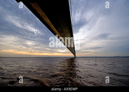 Humber Brücke Stockfoto